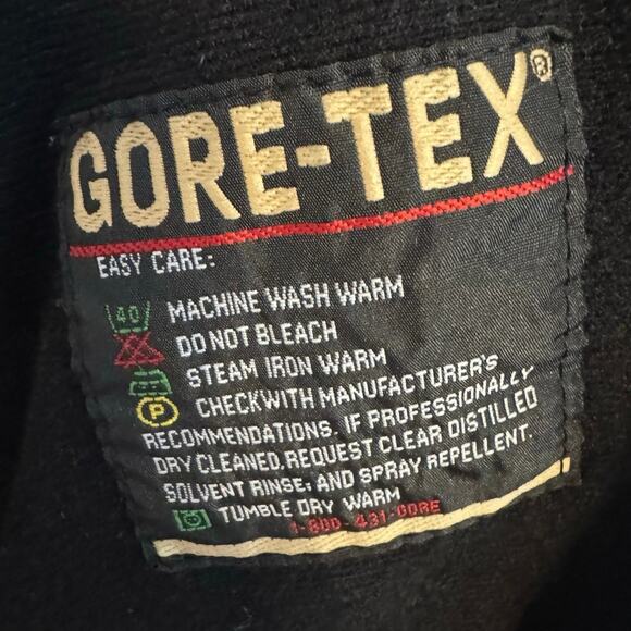 Y2K The North Face Summit Series Gortex 2 Layer (w/Fleece) Jacket XXL Blue/Black - Picture 7 of 12